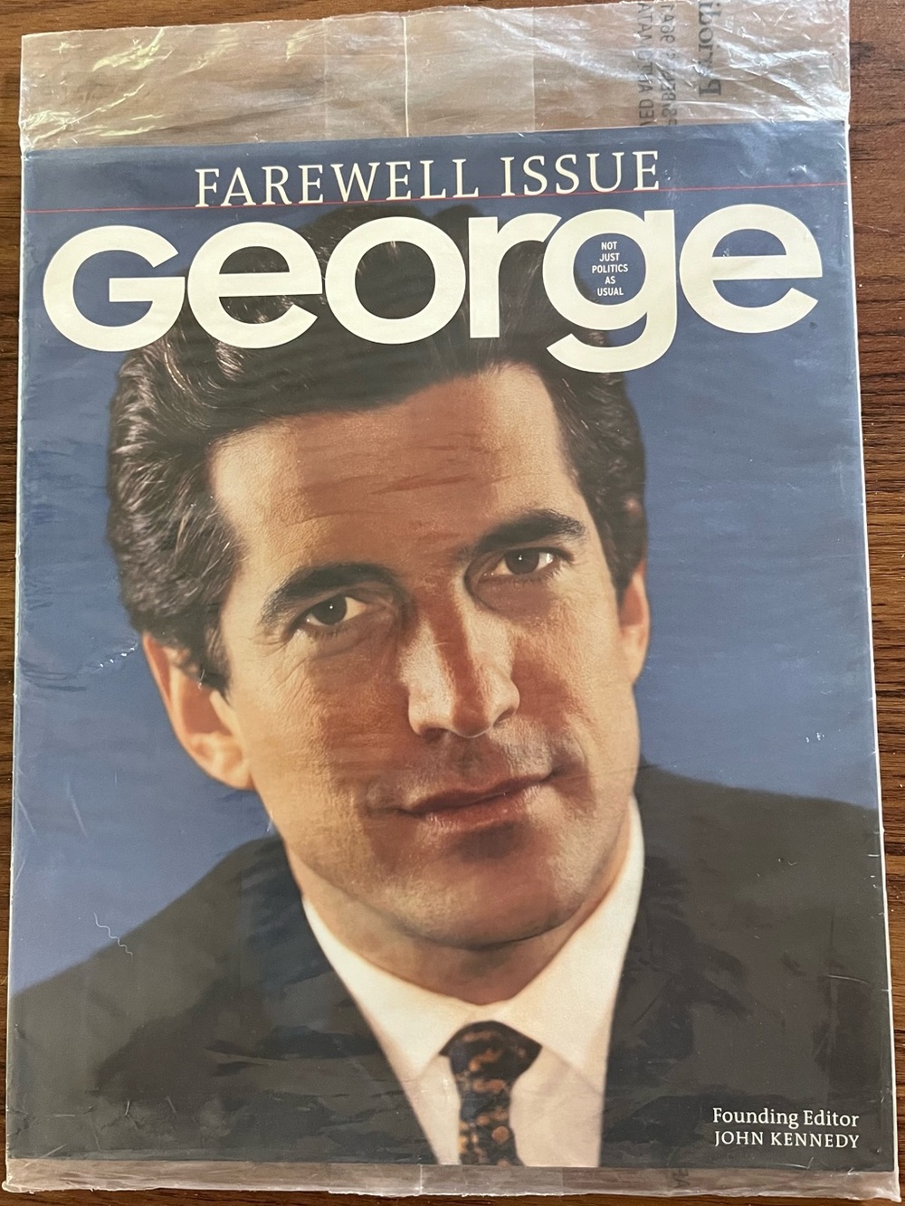 NEW Sealed George Magazine Farewell Issue John F. Kennedy Jr May 2001 JFK